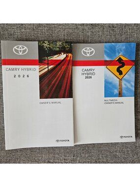 2026 TOYOTA CAMRY HYBRID Owner's Manual & Multimedia